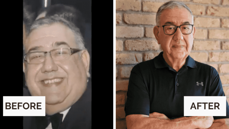 Toward Health member before-and-after photos