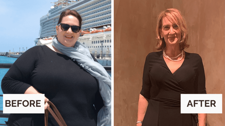 Amy Eiges before-and-after photos