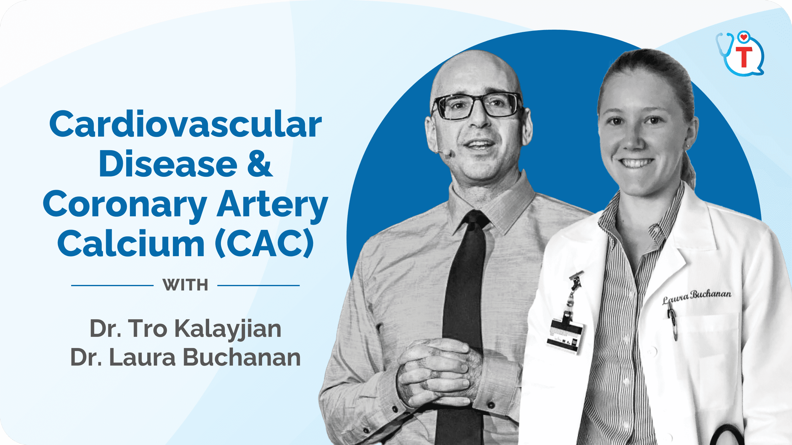 Dr. Tro Kalayjian and Dr. Laura Buchanan in Toward Health course artwork