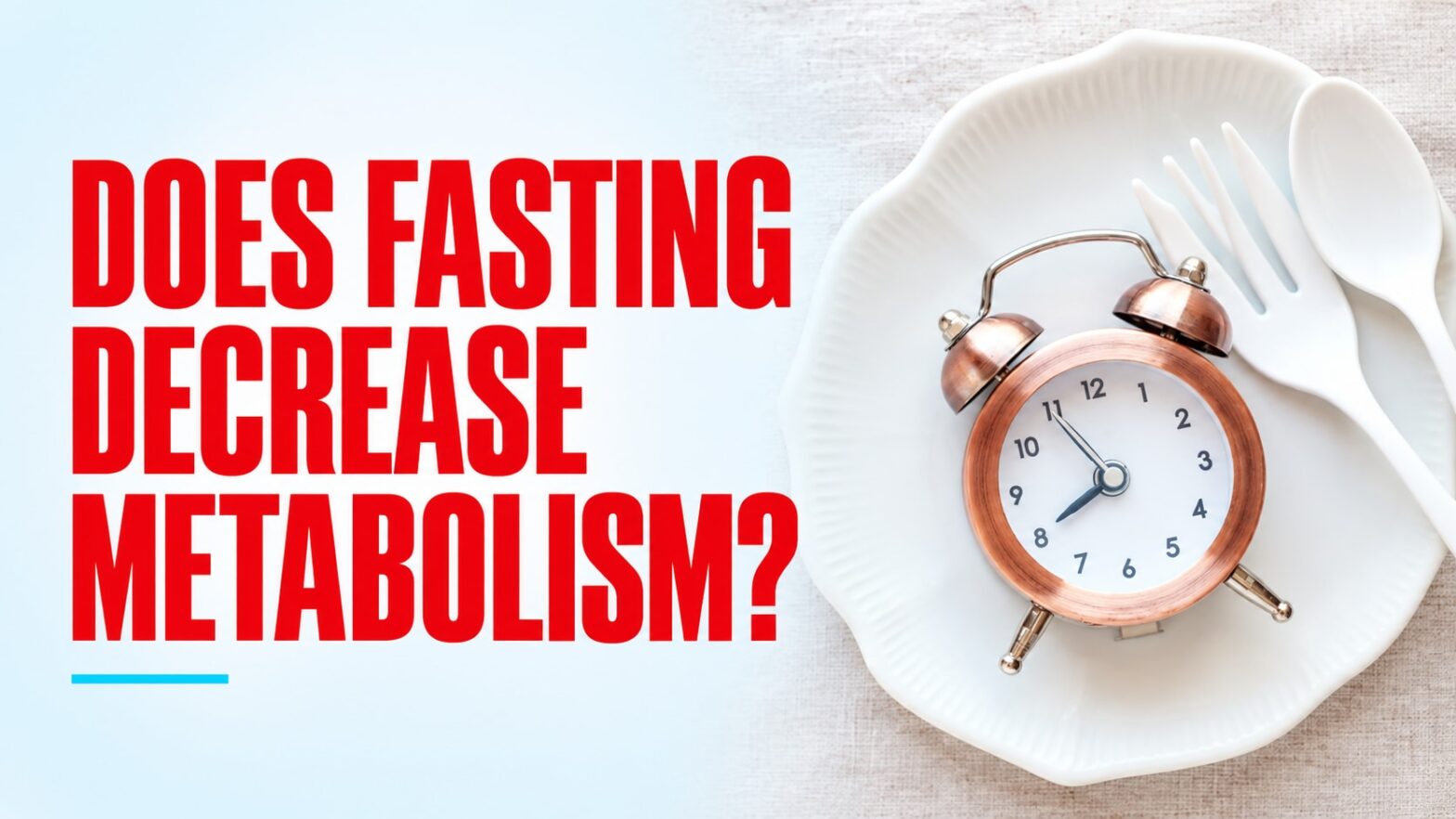 Does Fasting Decrease Metabolism?