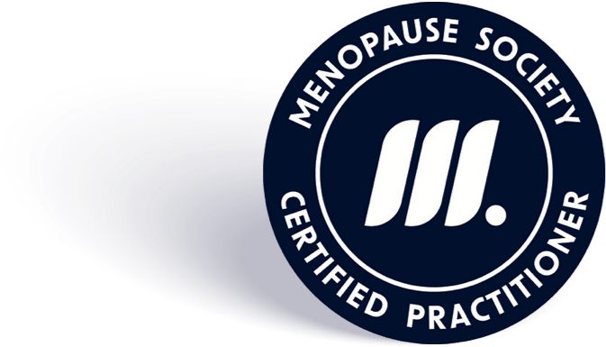 The Menopause Society Certified Practitioner badge